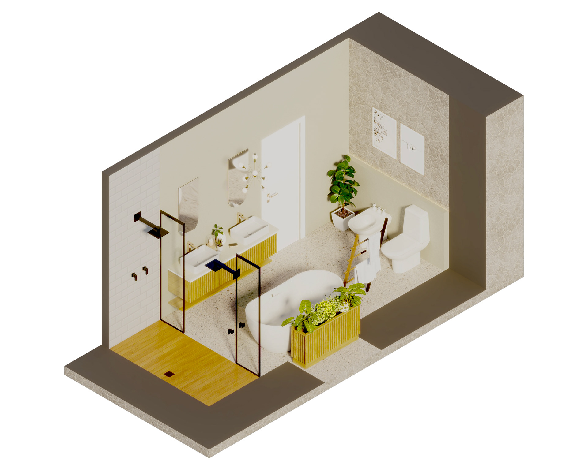 Where Stone Meets Comfort: A Master Bathroom Renovation-7