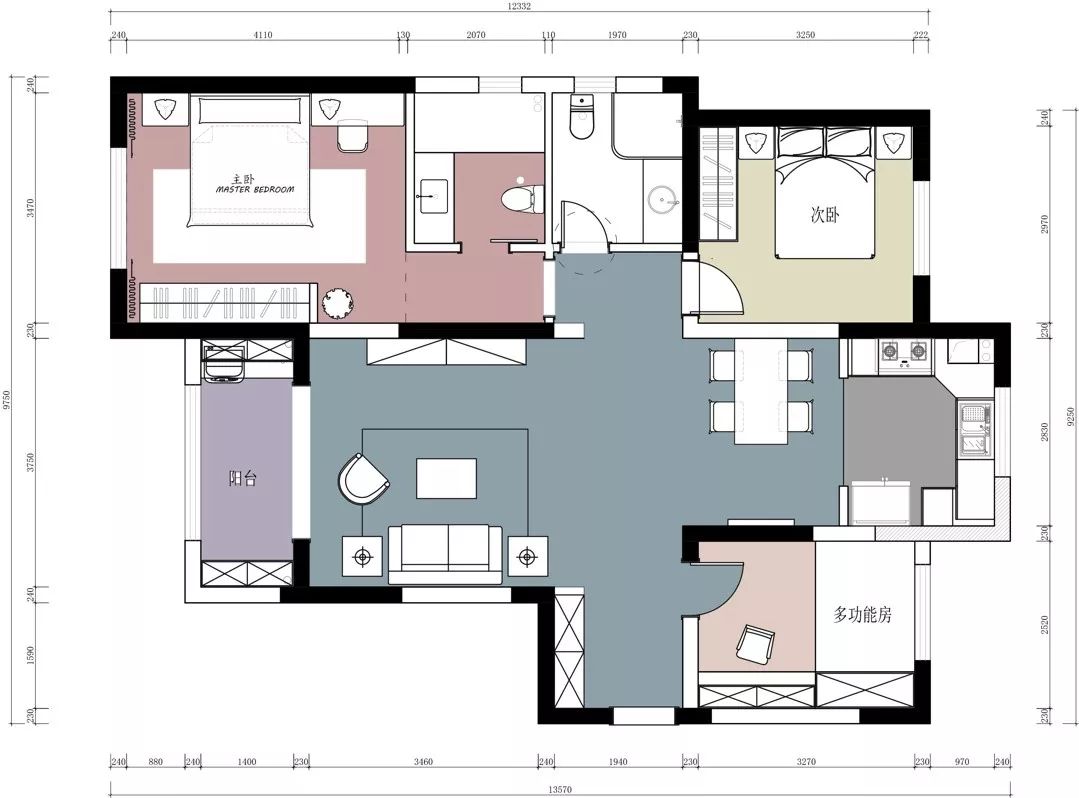 《小欢喜》简欧轻奢，温馨时尚的三口之家-26