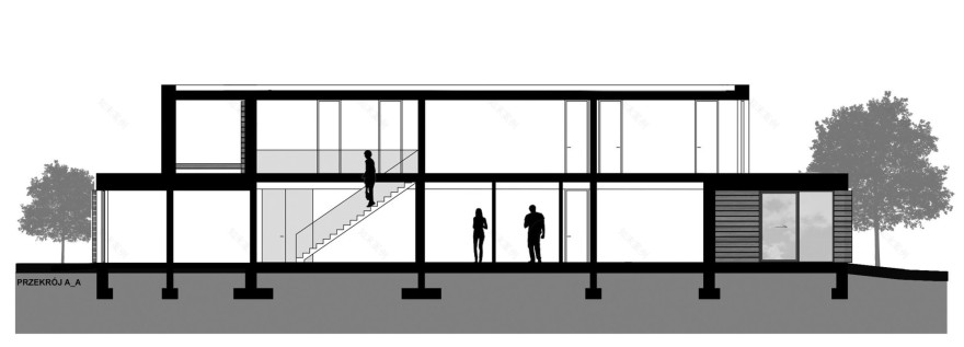 带壁龛的房子丨Poland丨RS+ Robert Skitek-14
