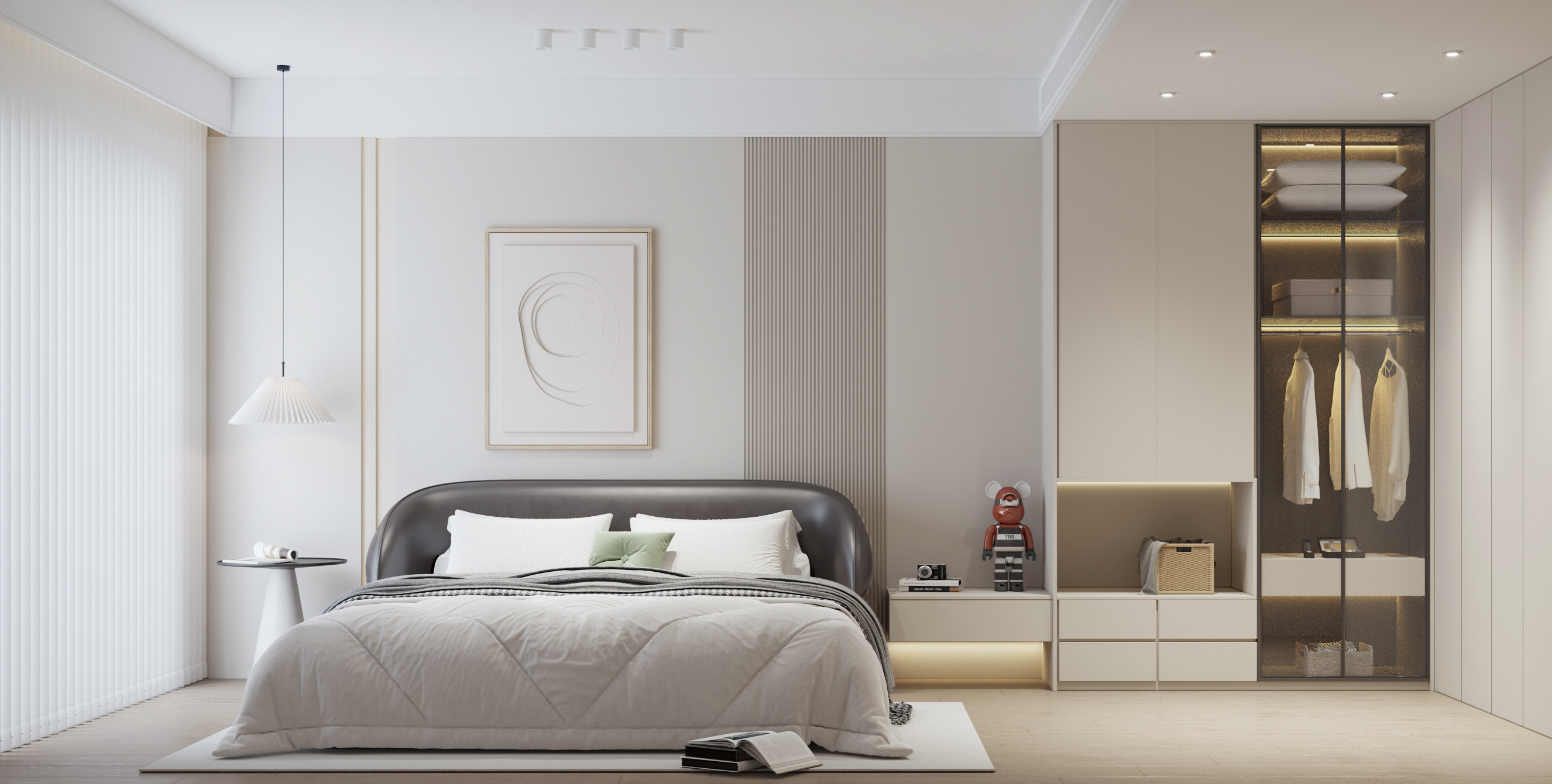 武汉-河畔花林-现代简约风格别墅设计-8