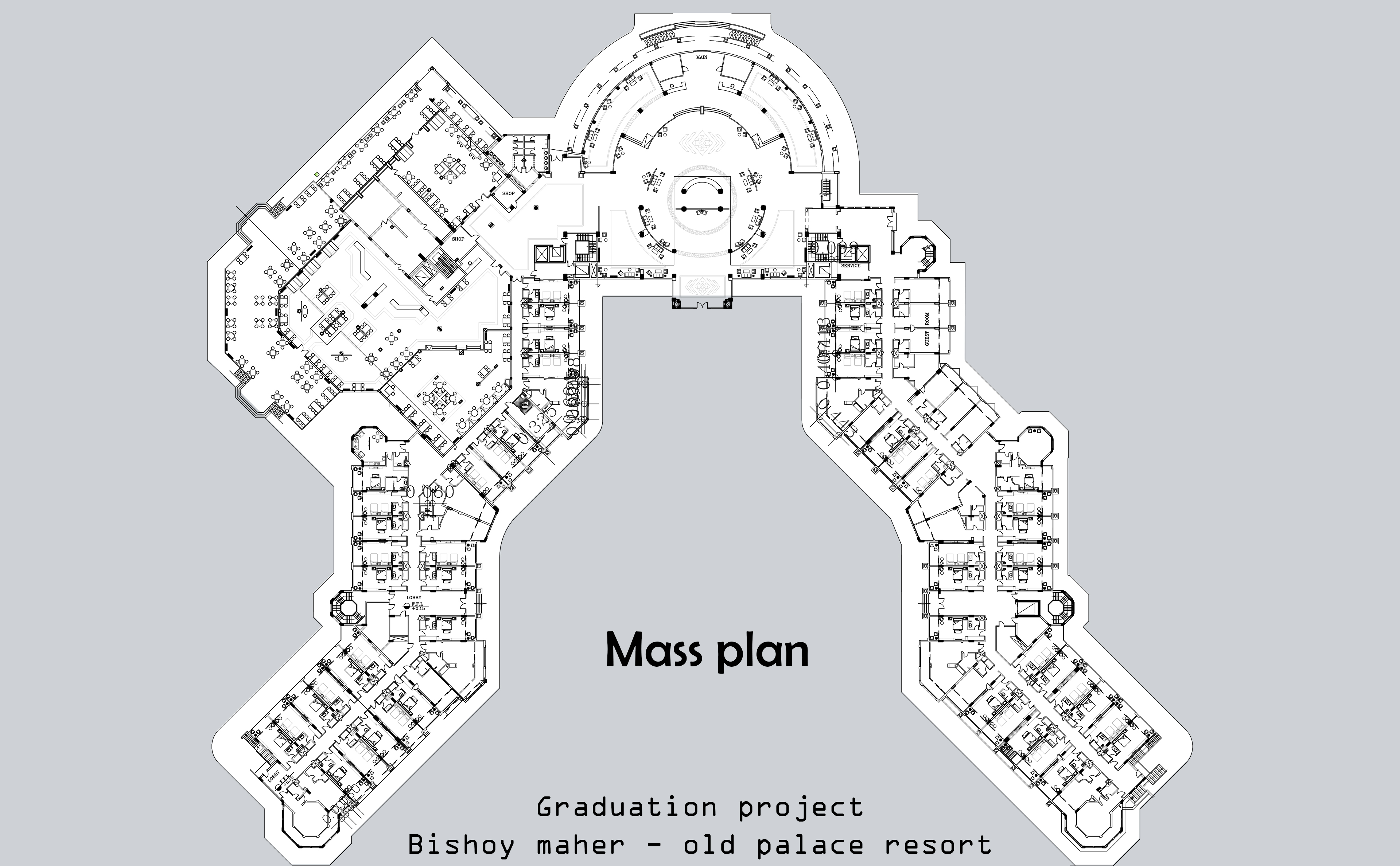 Nubian 风格室内设计丨Minya 大学美术学院装饰系-5