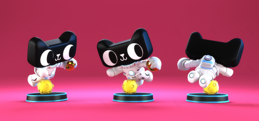 天猫 IP 大作战 - 喵星人来袭,创意衍生品收藏馆-38