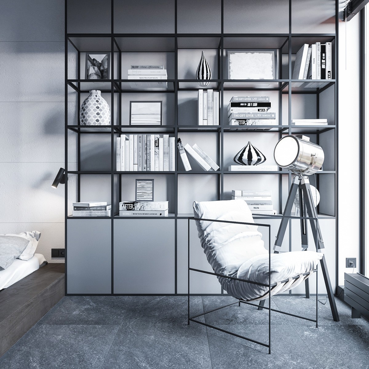 65平米 工业风质感公寓-11