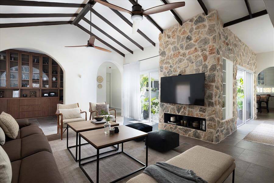 改造旧建筑为住宅的南部私人住宅翻新丨以色列贝尔谢巴丨室内设计师加尔·吉尔-13