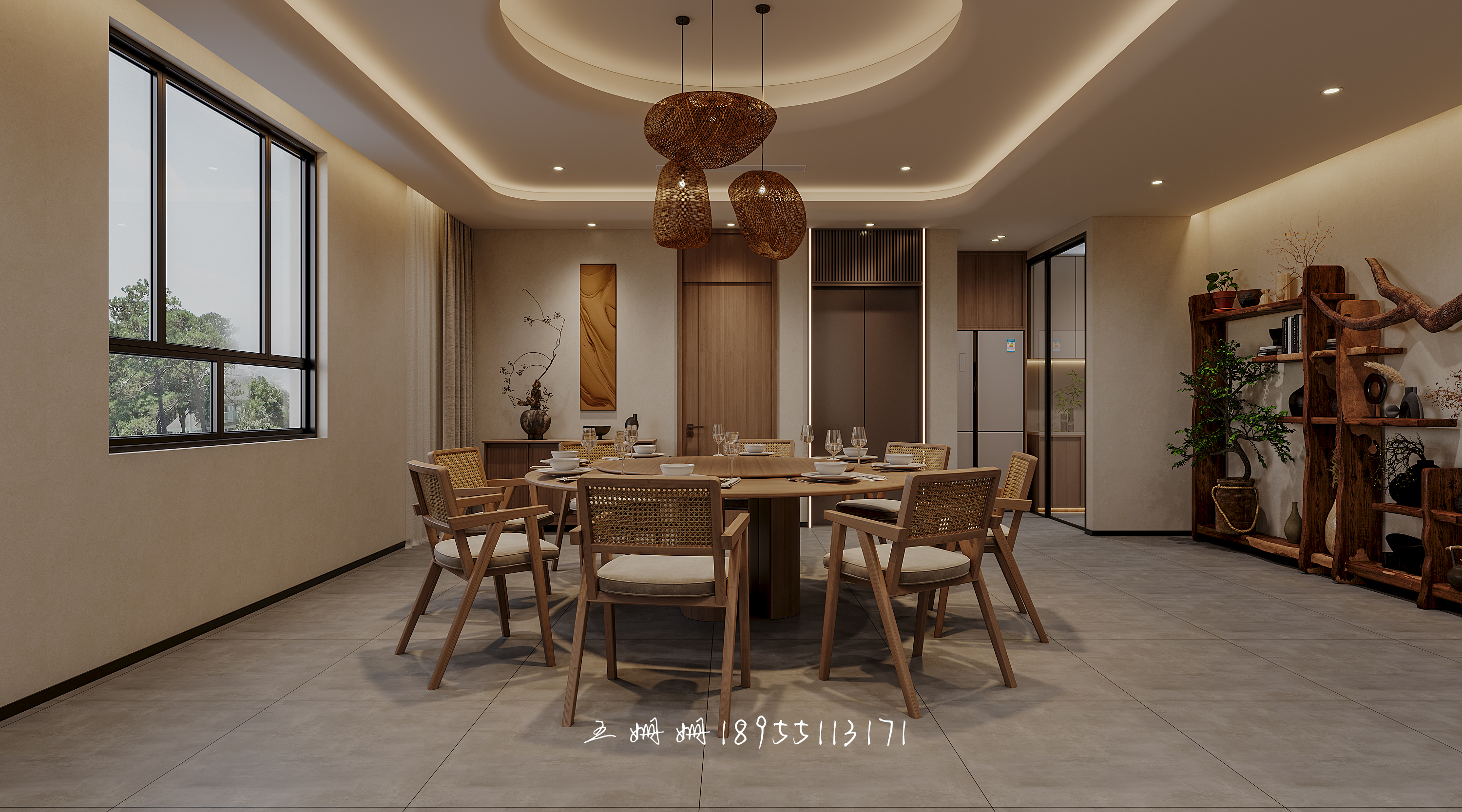 中古风别墅民宿-1