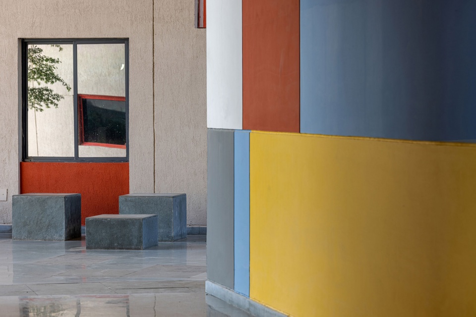 弧形堡垒校园 | 印度 St Martha Bethany Vidyalaya 学校一期设计-35