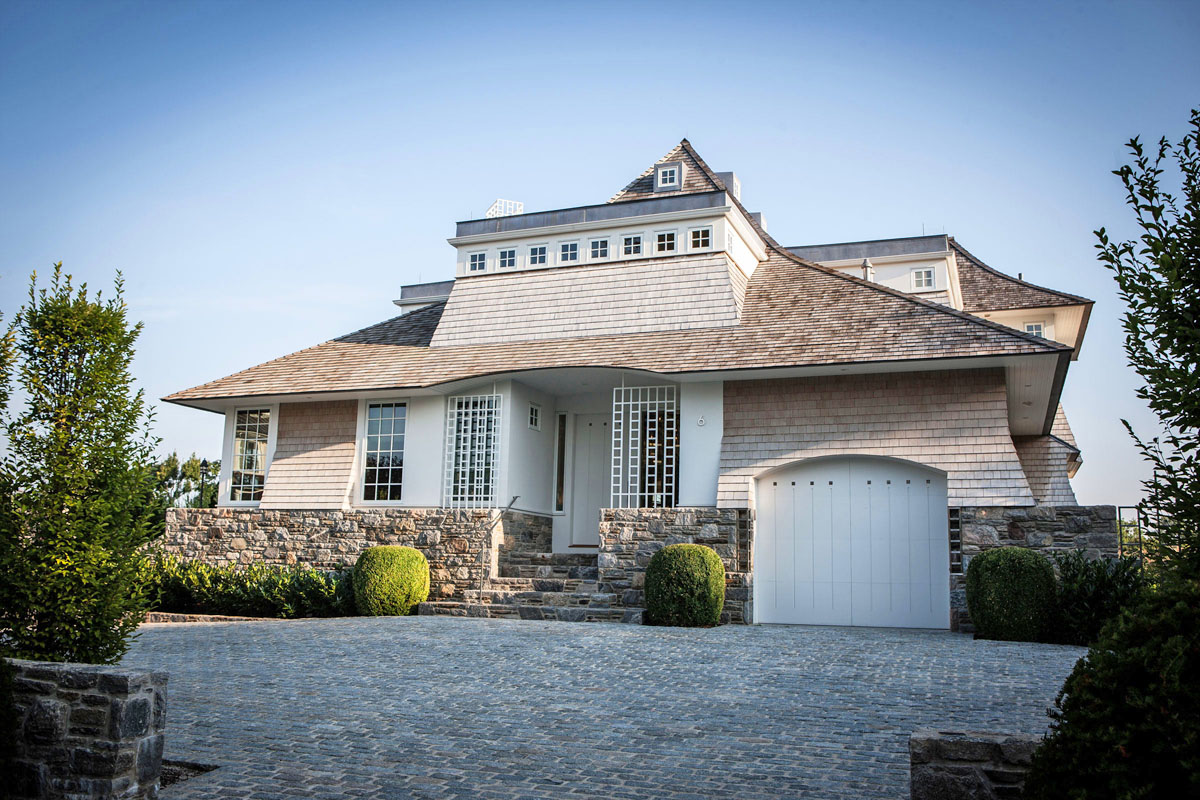 带有玻璃圆形图书馆的独特住宅丨美国康涅狄格丨Christopher Pagliaro Architects-10