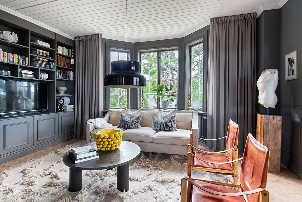 瑞典湖边传统郊区别墅设计丨瑞典斯德哥尔摩-7