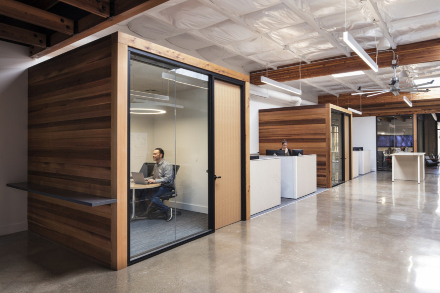 加州山景现代仓库改造办公室-6