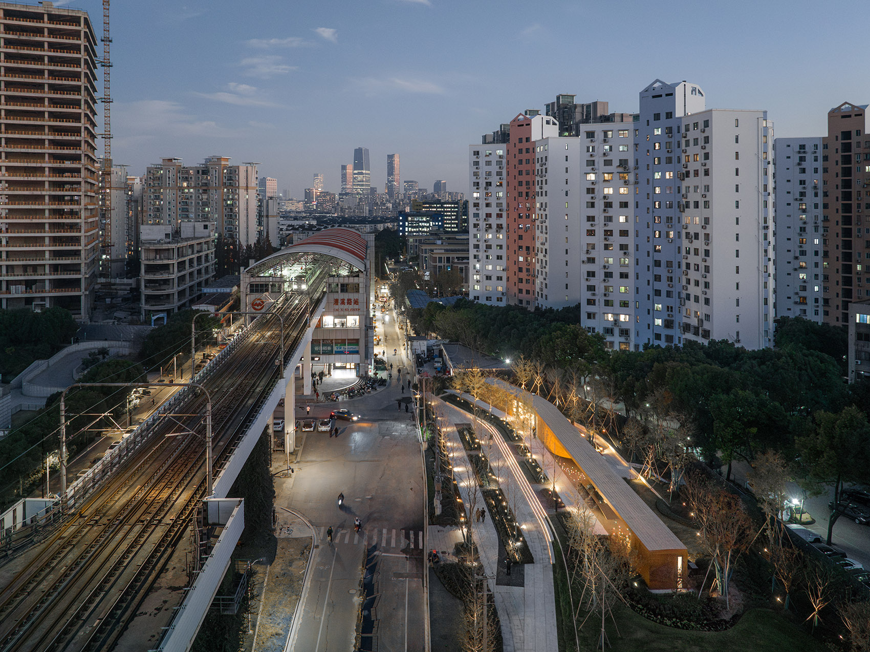 上海漕溪路口袋公园设计丨中国上海丨VIA维亚景观-80