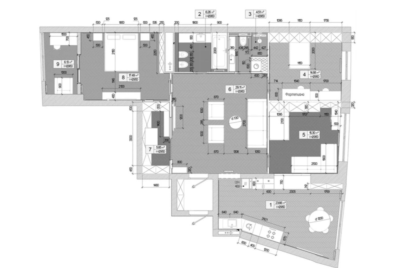 125㎡法式气质空间设计丨AldoAldo-9