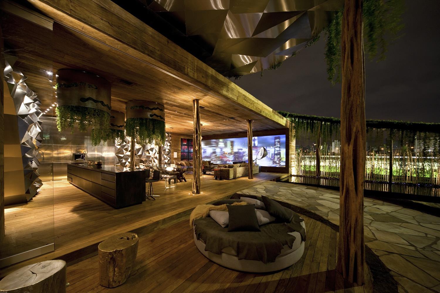 巴西可持续冬日阁楼设计-8