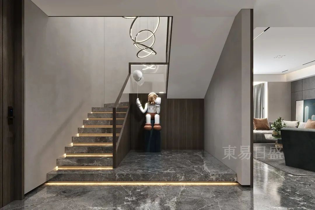 案例首发|万科紫台330㎡、闹中取静，繁华城市内的温馨之居-48