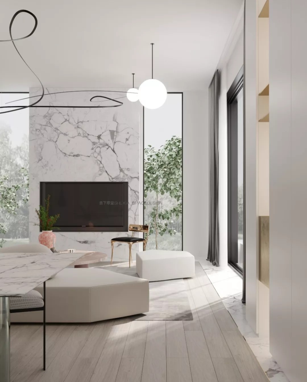 蓝花楹舍下空间设计-5