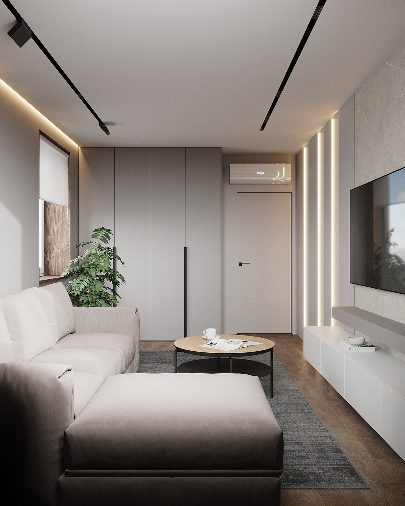 浅色系公寓设计-8