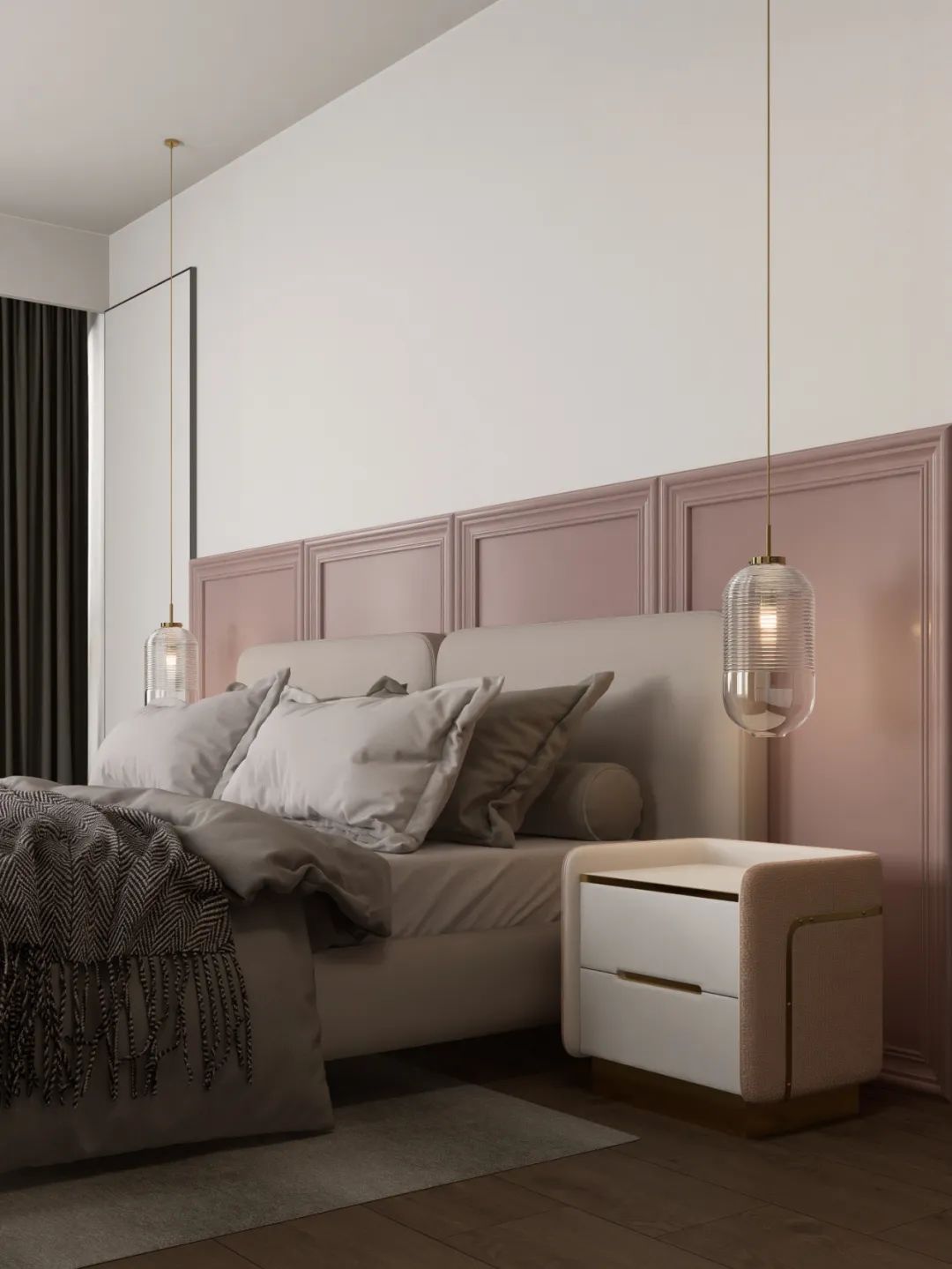 阳光紫郡 · 浪漫轻奢的玻璃糖块空间丨中国成都丨集辰创意空间设计-38