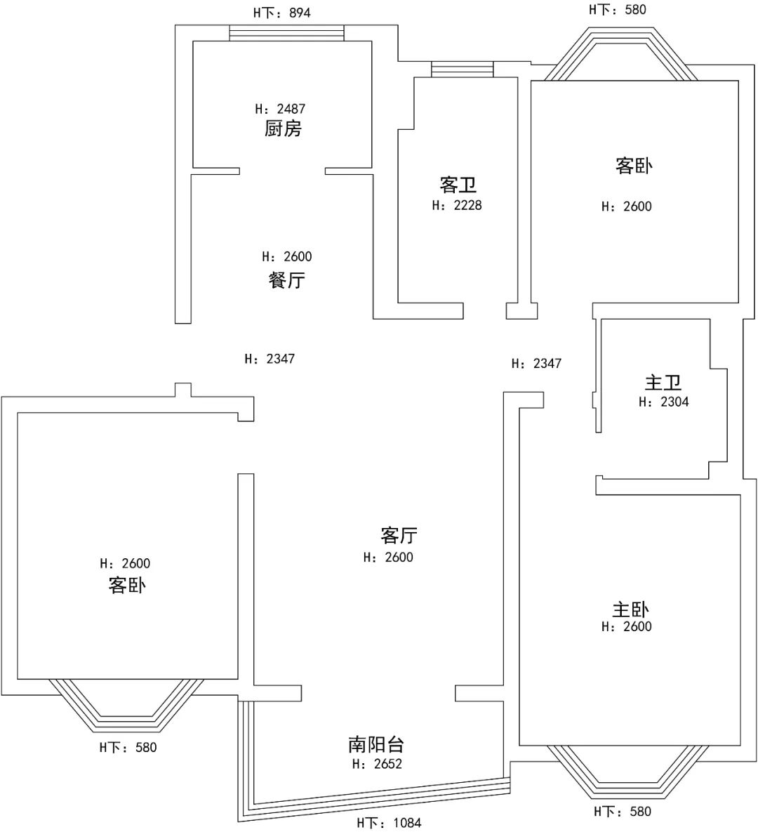 简约自然的上海普陀住宅改造丨中国上海丨由舍空间设计-8