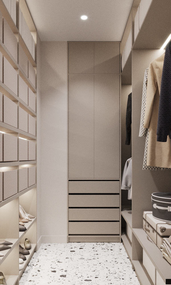 萨马拉市中心120平三口之家公寓设计丨俄罗斯萨马拉丨维多利亚·叶罗希娜-39