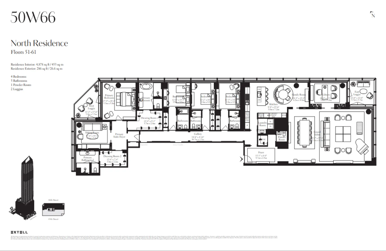 50 West 66th Street 项目丨美国纽约市-23