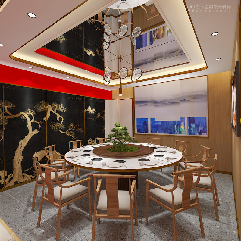 麻辣集市火锅轮台店·王本设计作品-18