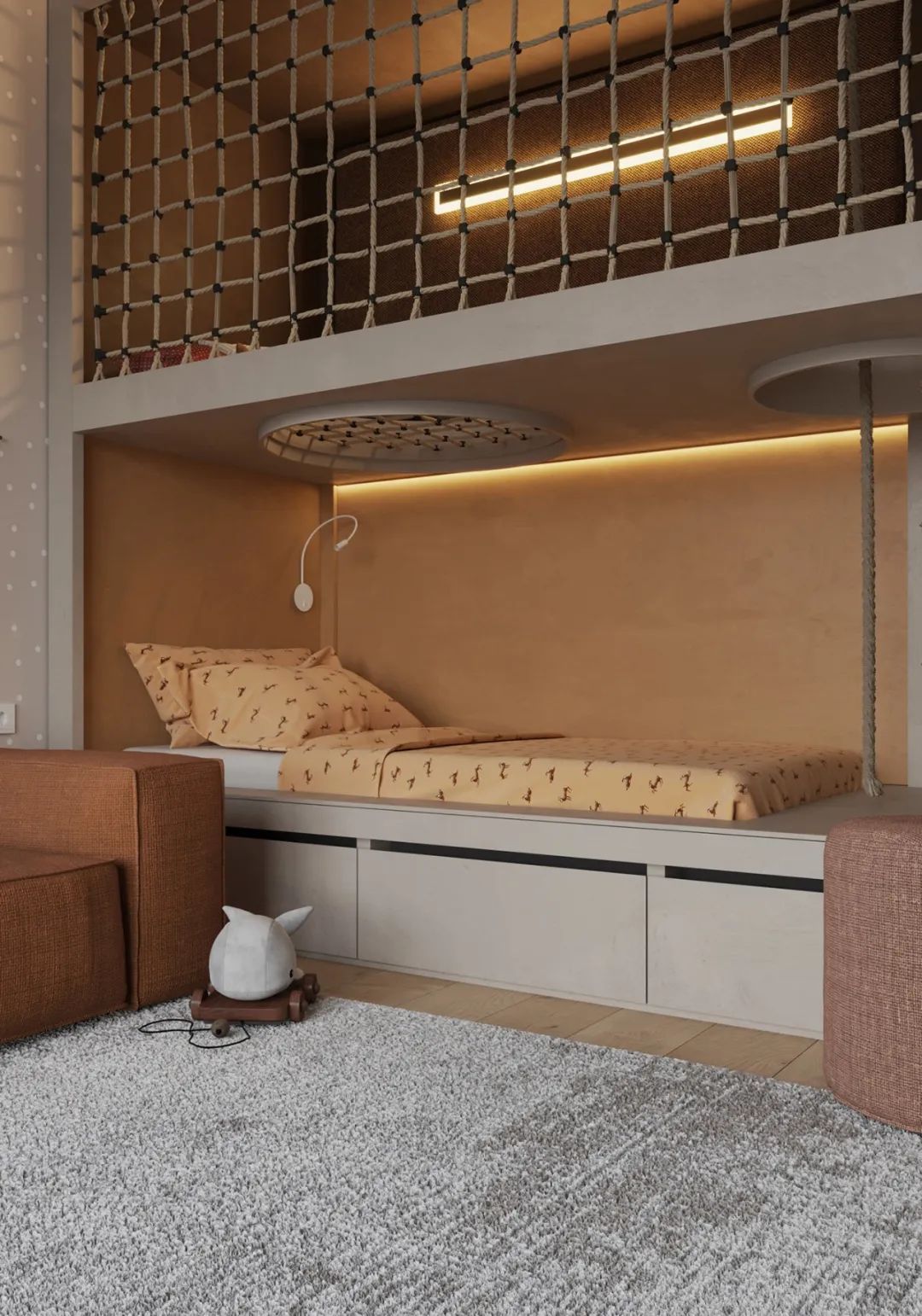 温馨简约顶层住宅丨ALAMO.DESburo-53