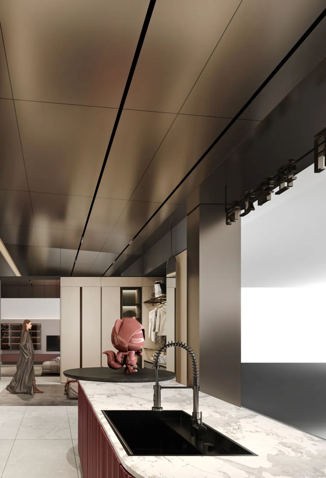 欧派集团·欧铂丽南区总部展厅丨中国广州丨壹席设计-14