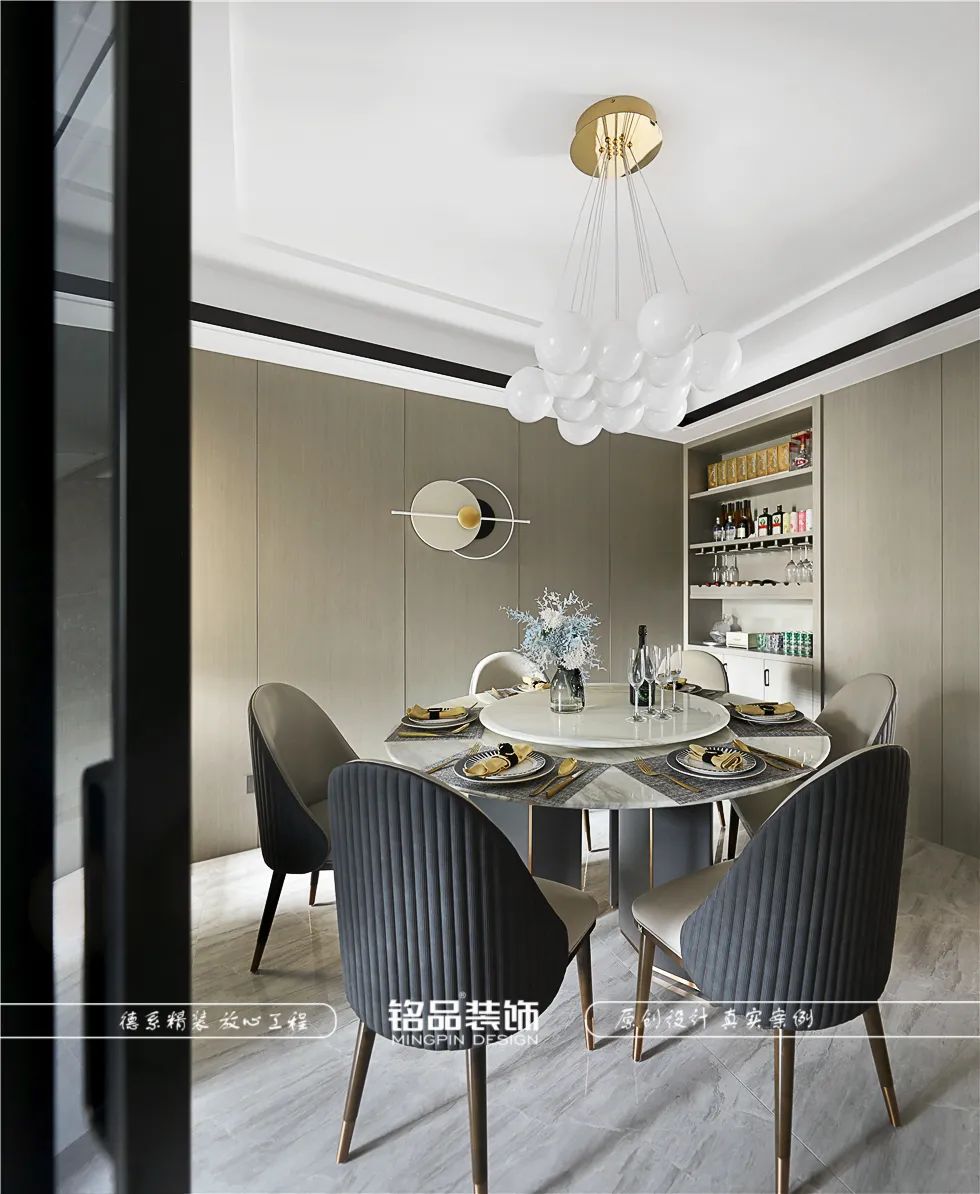 现代轻奢大跃层丨铭品装饰-25