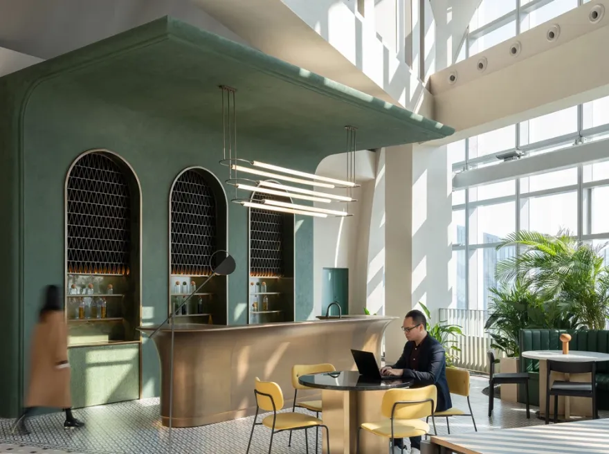 泰州某高层建筑屋顶绿洲休闲区设计丨中国泰州丨Tales Creative工作室-11