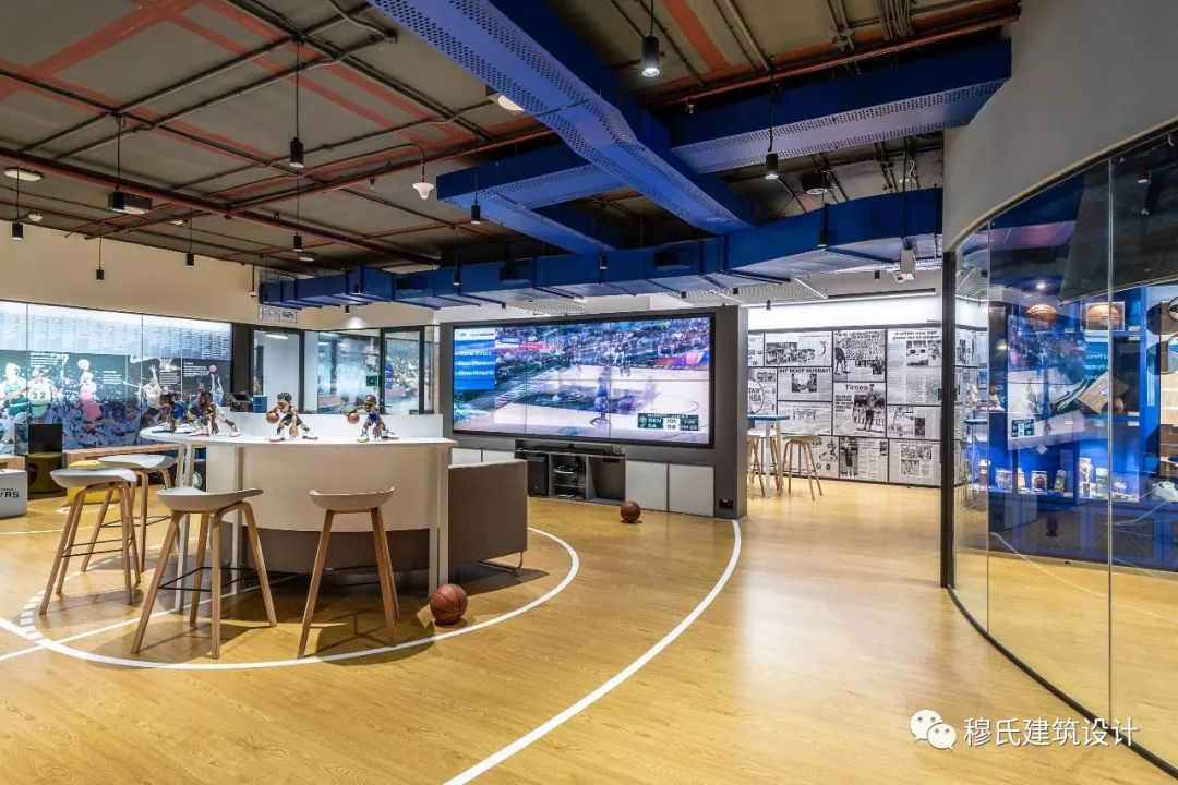 NBA 孟买体验中心——运动与办公的完美融合-53