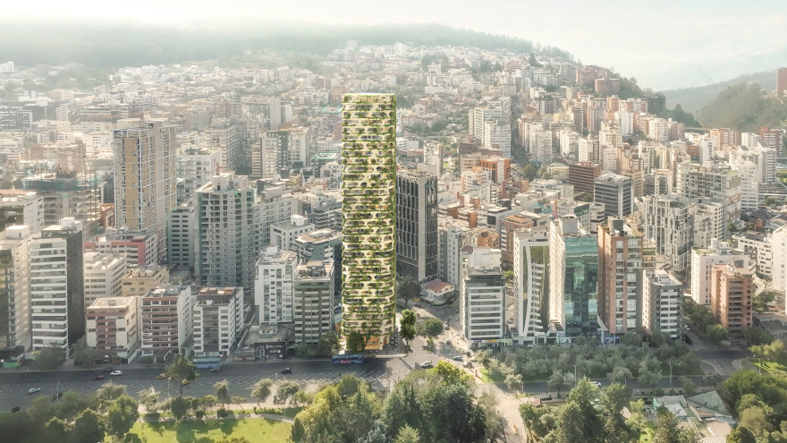 Qapital塔丨厄瓜多尔丨隈研吾建筑都市设计事务所-0