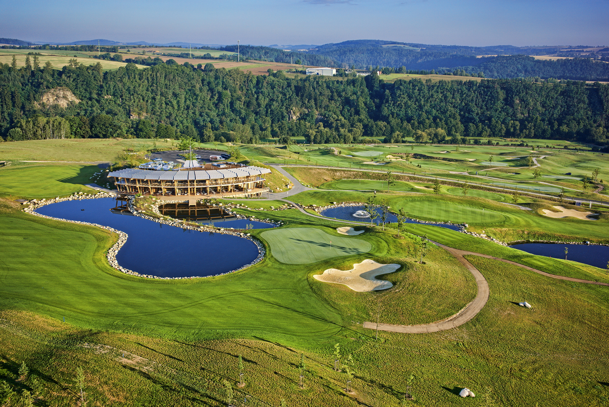 Panorama Golf Resort 高尔夫俱乐部丨捷克丨Hut Architektury Martin Rajnis-9