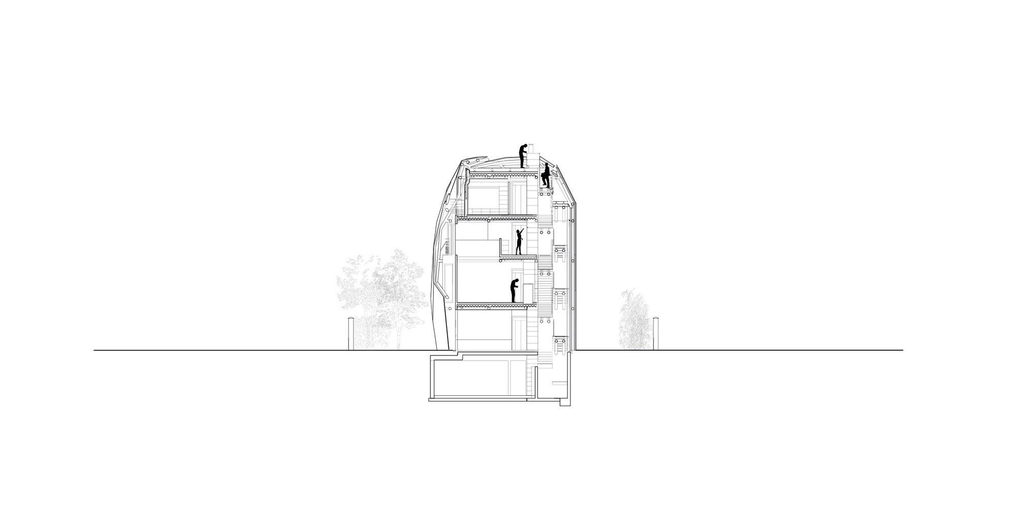 联网住宅丨法国丨Jakob + Macfarlane Architects-13