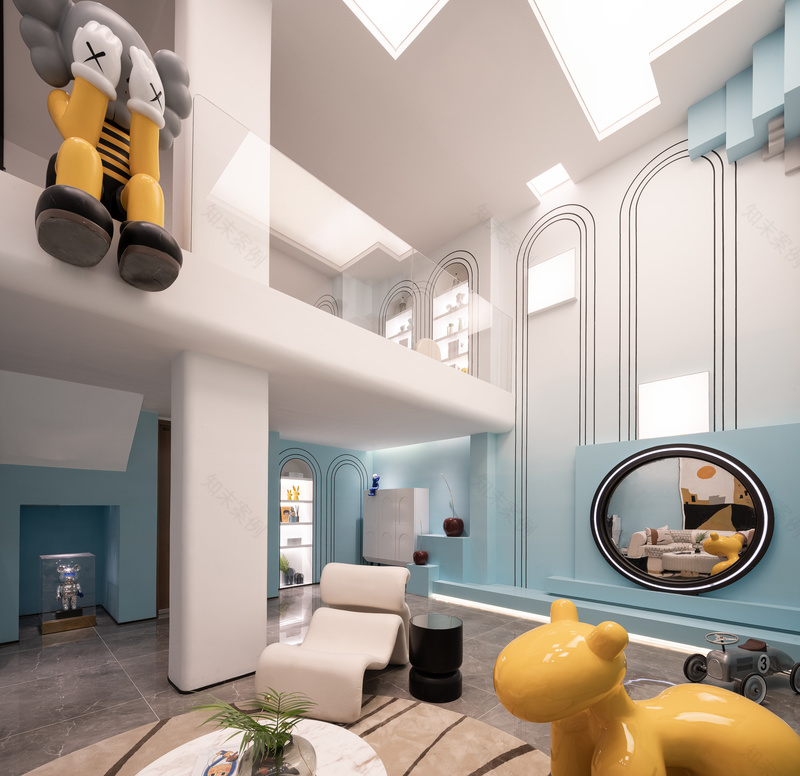 南通融信港闸叠墅 | 橙黄深木的时尚意式家居-9