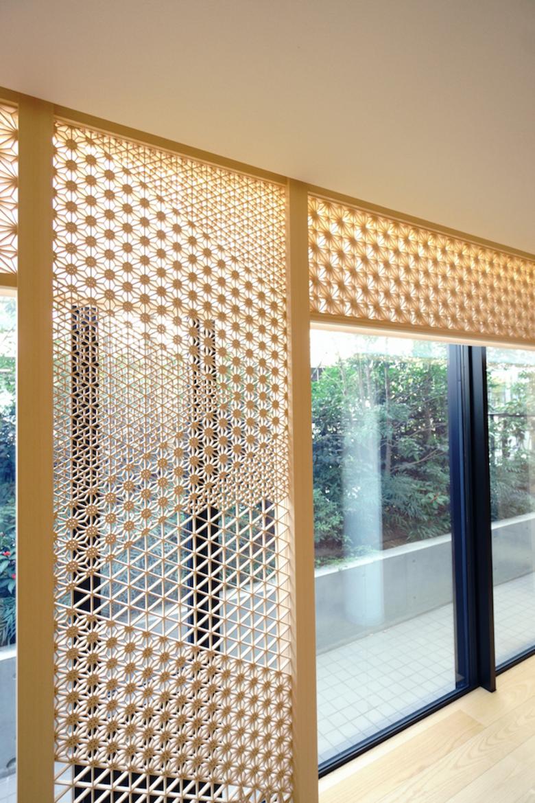 IKDS丨Condo Renovation with the Art of Kumiko Woodwork丨日本-2