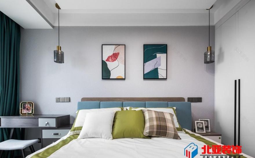 江苏北亚 75m²现代风 | 牛油果绿演绎自然秩序生活-17