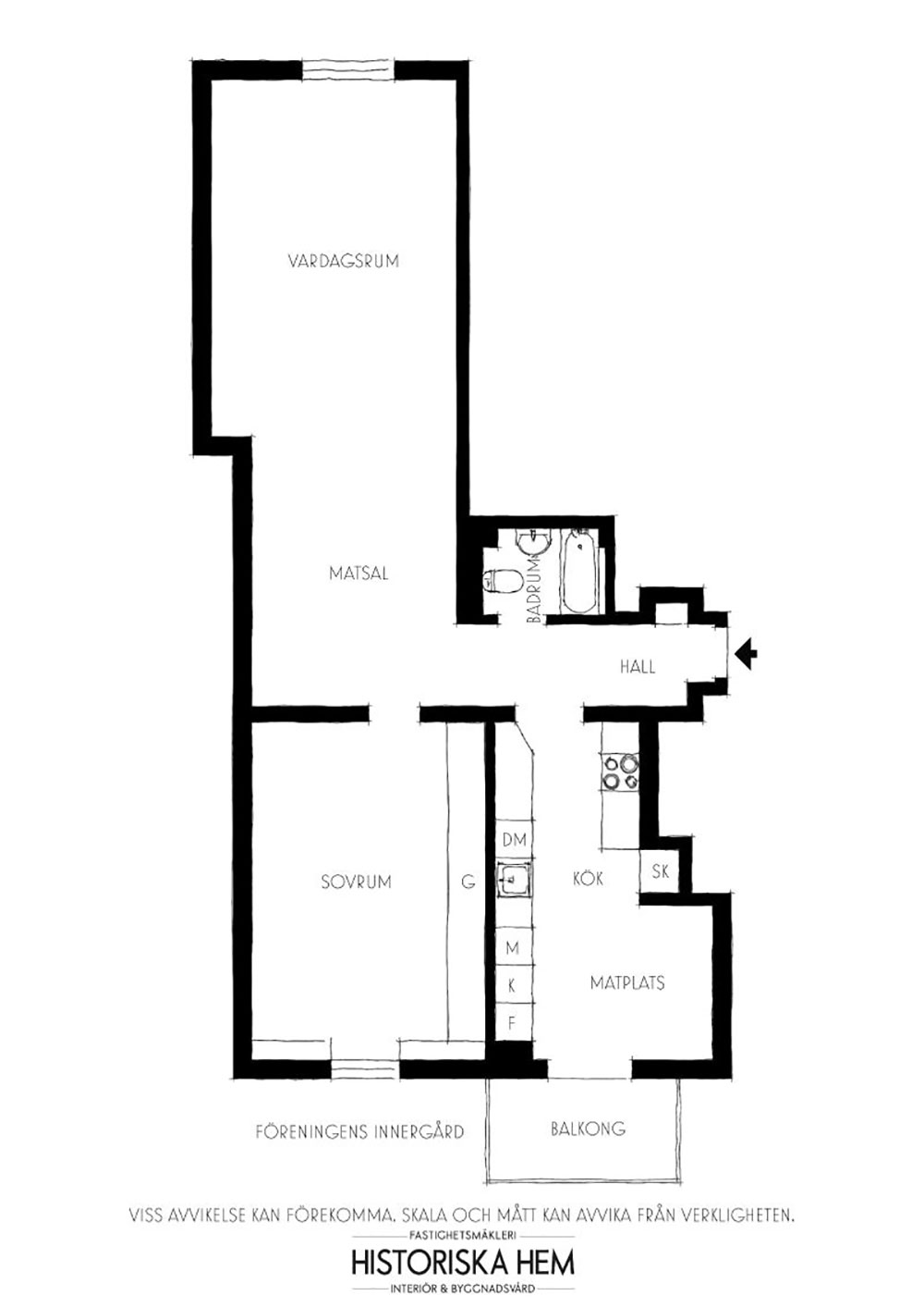 自然与复古 | 斯德哥尔摩温馨公寓设计-26