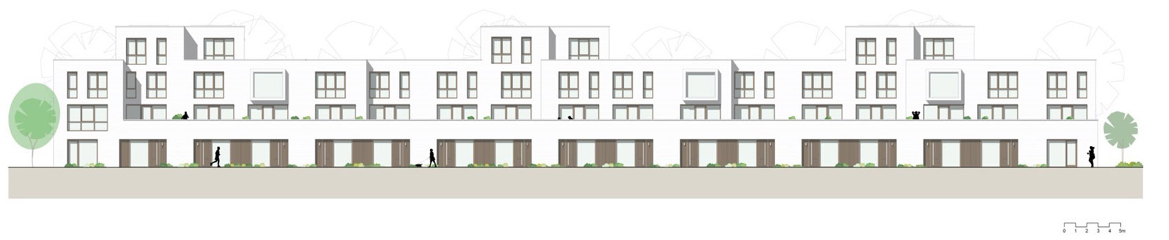 PORSELEINEN HOF 住宅综合体丨荷兰丨Orange Architects-54