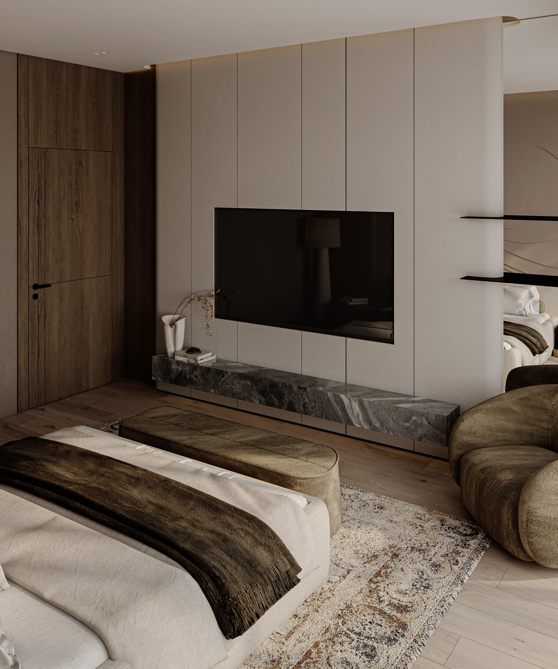 新吉萨·主卧室丨LOAK designs-9