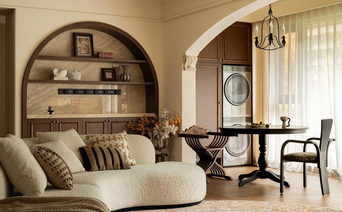锦江悦府·法式复古风·平衡结构与精致优雅-9