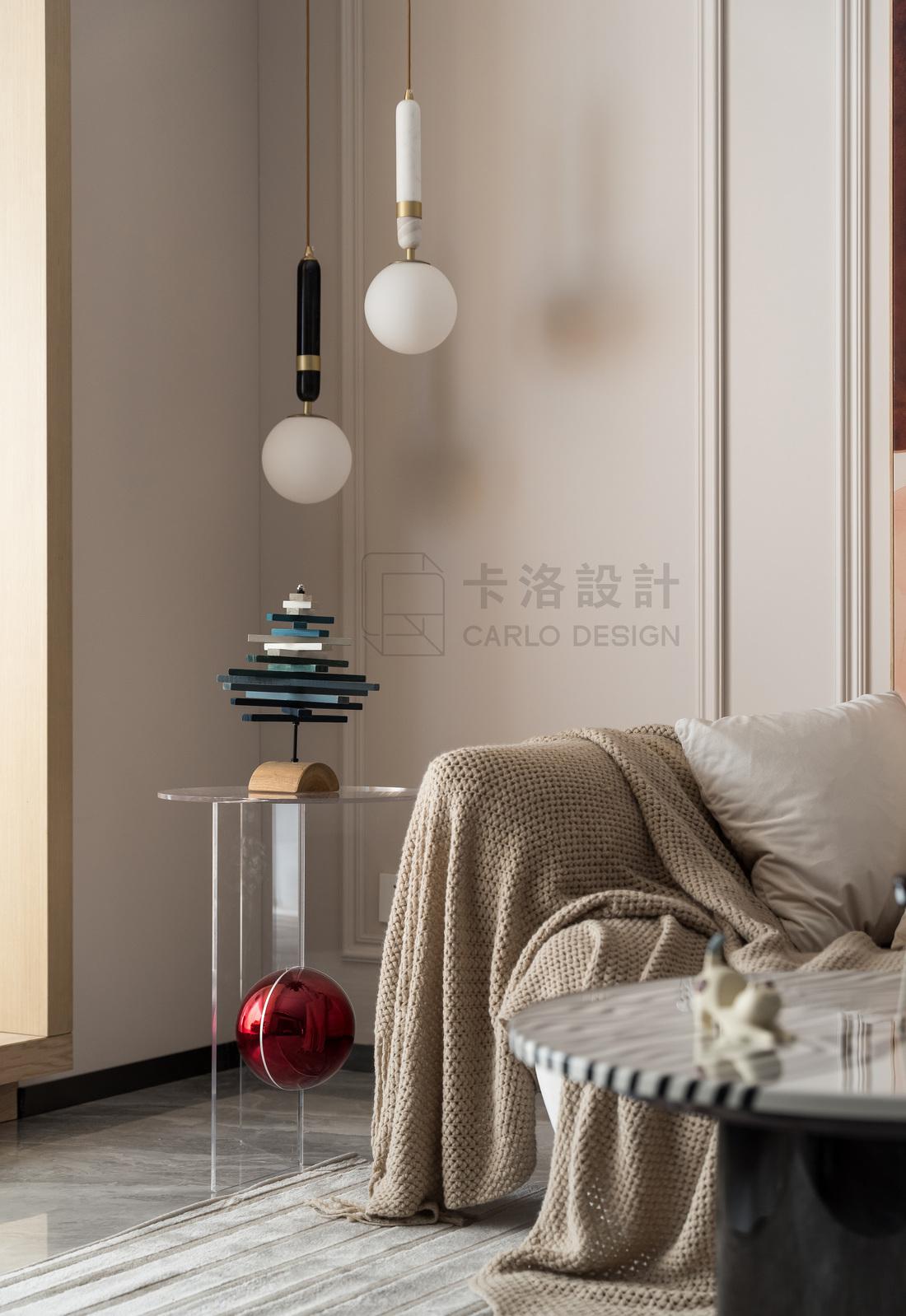 现代奢宅轻调 · 狭长户型的妙手改造-39