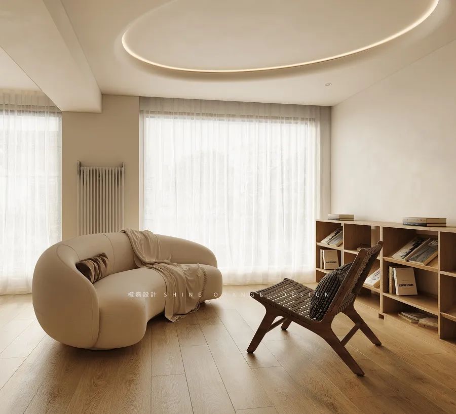 宁波 200㎡日式侘寂风别墅设计丨中国宁波丨橙熹设计-36