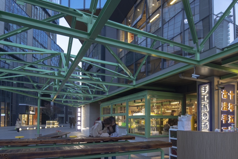街边的绿色伞棚 · 五里关麓坊店 · 凡筑ArchFAN丨中国成都丨凡筑ArchFAN（成都凡筑建筑设计事务所有限公司）-38