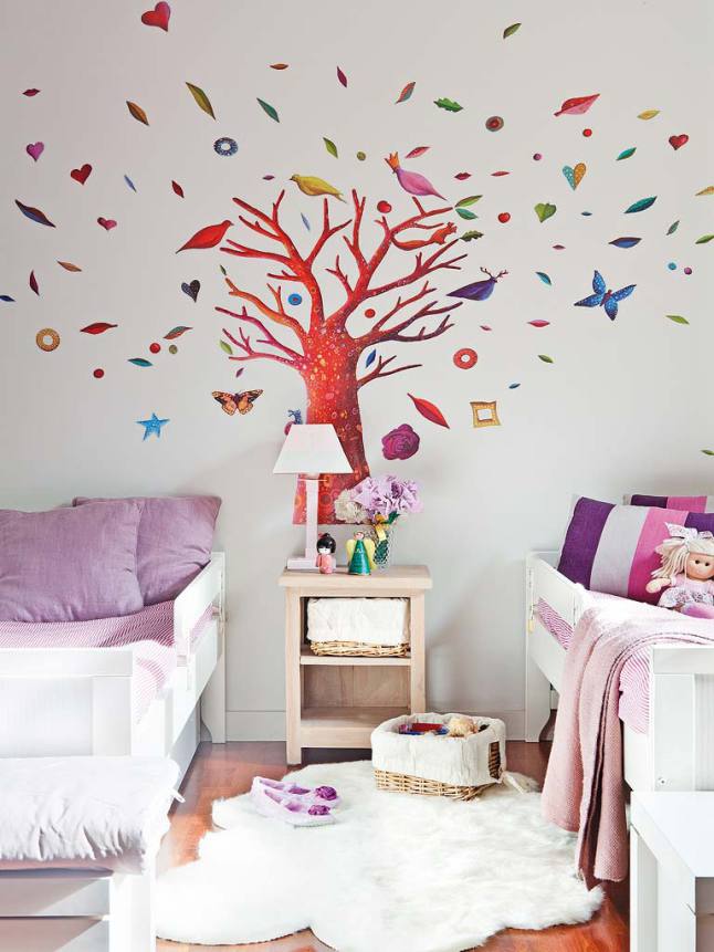 儿童房设计（两个同龄女孩的卧室）-8