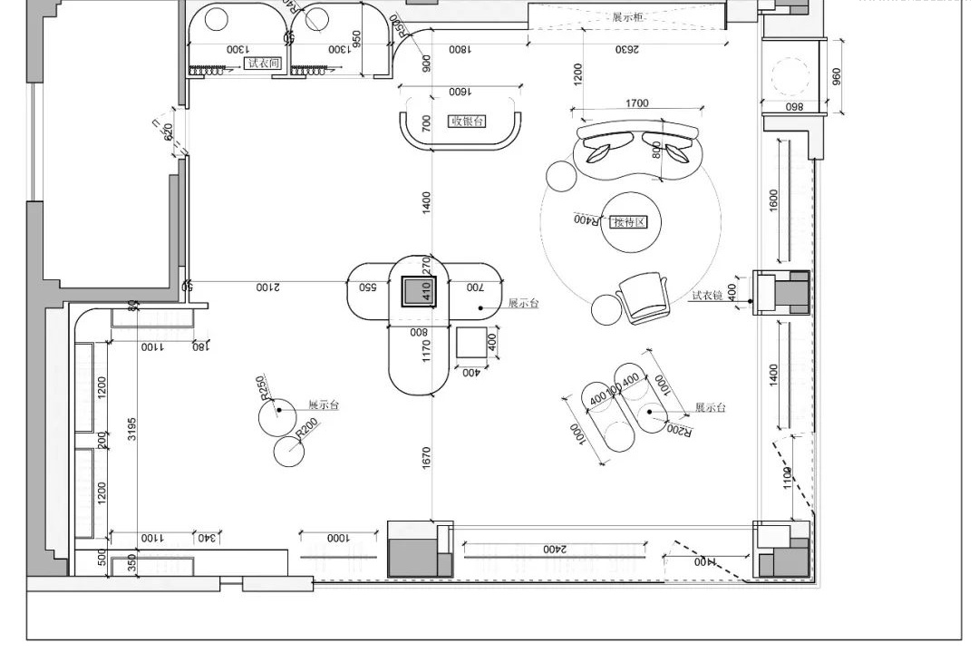 光与弧线共舞 · 普宁商业空间新典范丨中国广东丨深圳市陈浩鹏室内设计事务所-29