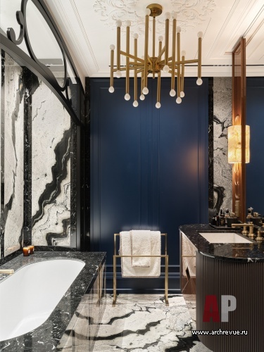 圣彼得堡3室度假公寓室内设计丨俄罗斯圣彼得堡丨Зуева Анна（安娜·祖耶娃）-45