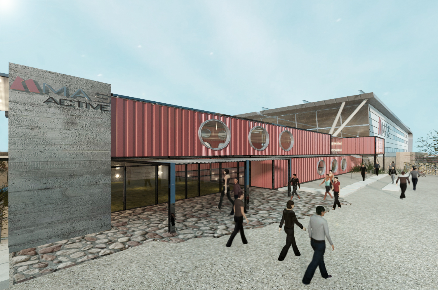 约旦 MAS 工厂大楼食堂设计-6