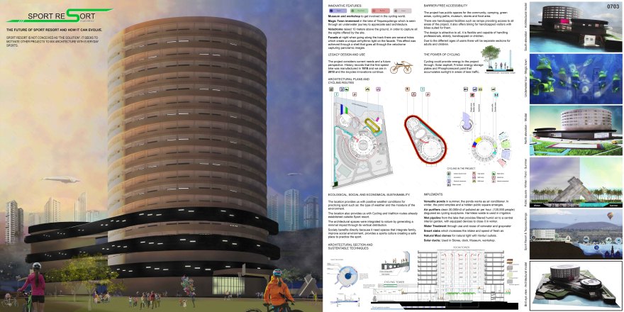 动感循环 | 墨西哥自行车度假胜地设计-35