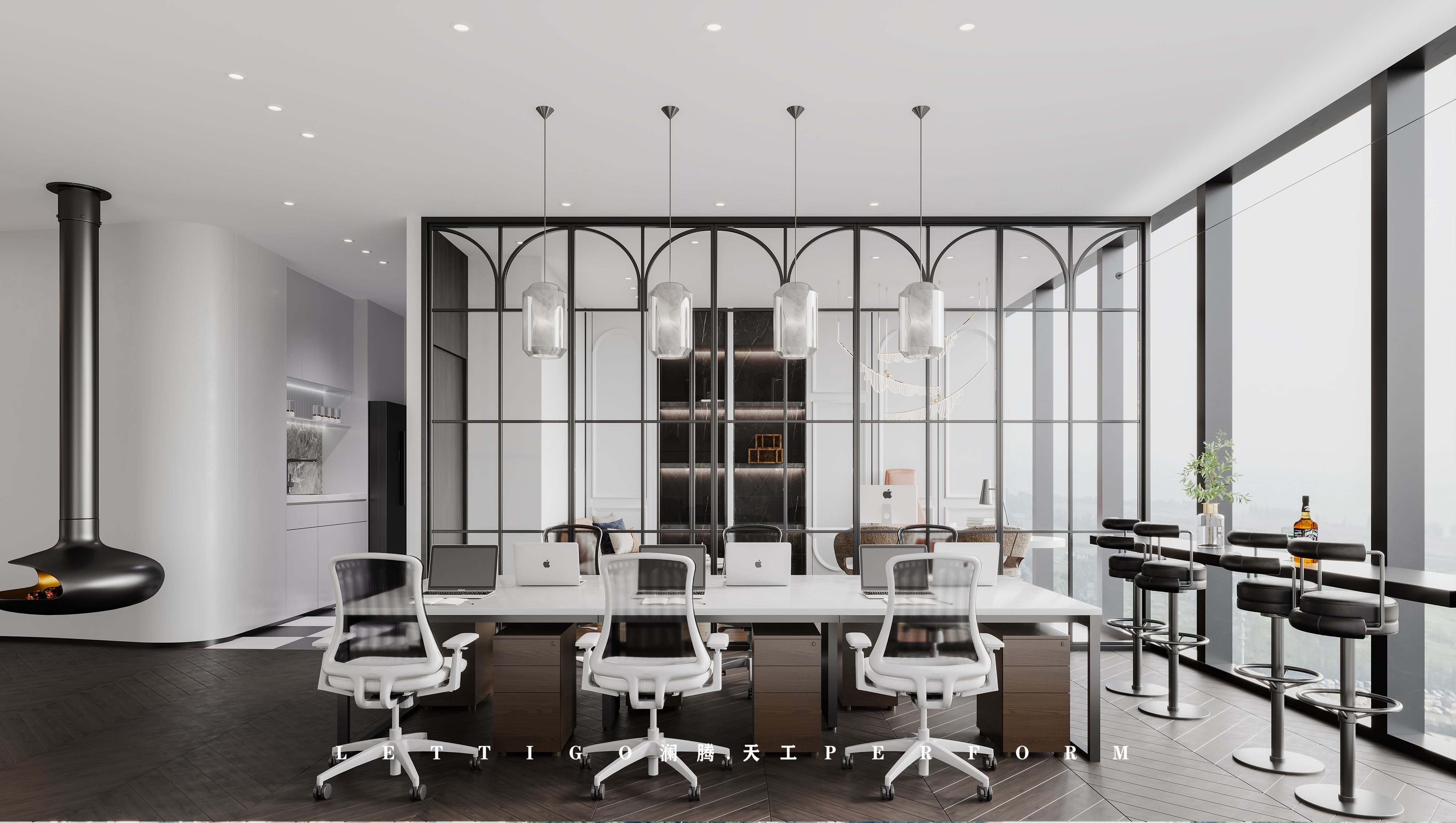 现代黑白灰高定奢侈品买手店-10