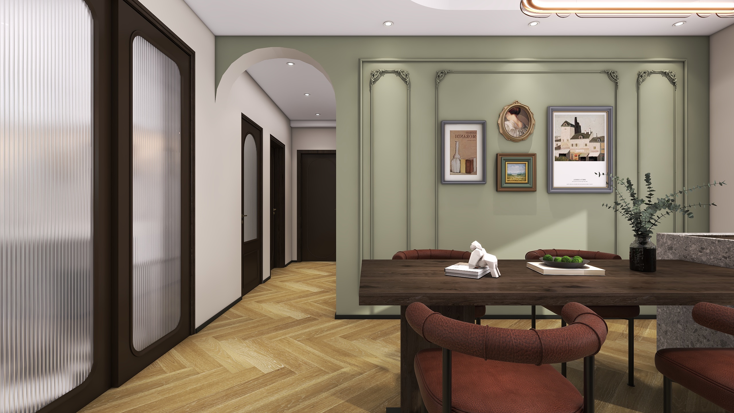 四川成都华府悦璟（115平方简约法式三居室）-15