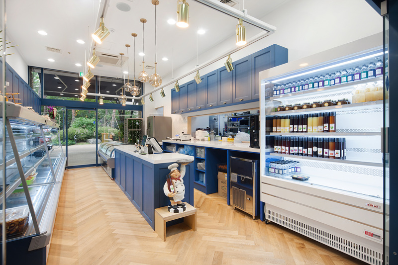 简约 15 坪半开放式菜品市场设计-4